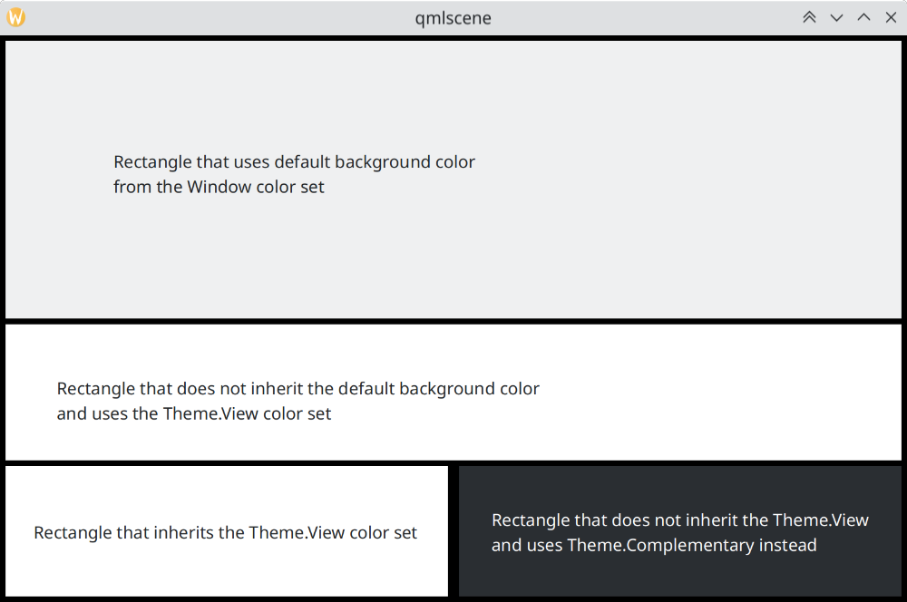 How color sets differ in Breeze